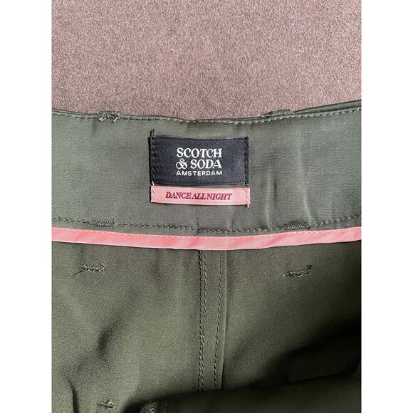 Scotch And Soda Faye High-Rise Tapered Leg Satin Cargo Pant Women's Large NEW - Picture 12 of 16